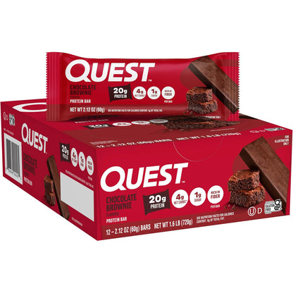 Quest Nutrition Protein Bar — 2.12 oz (60g) × 12 Bars