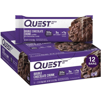 Quest Nutrition Protein Bar — 2.12 oz (60g) × 12 Bars
