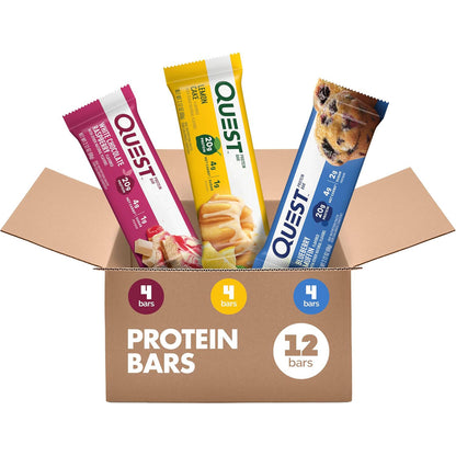 Quest Nutrition Protein Bar — 2.12 oz (60g) × 12 Bars