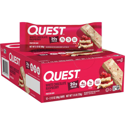 Quest Nutrition Protein Bar — 2.12 oz (60g) × 12 Bars