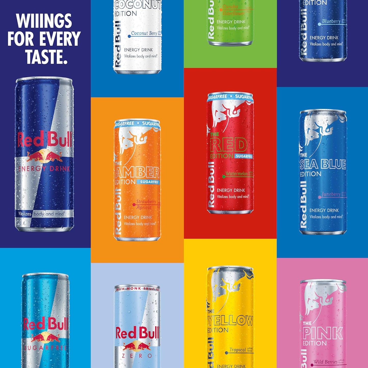 Red Bull Peach Edition Energy Drink — 12 fl oz (355mL) × 24 Cans
