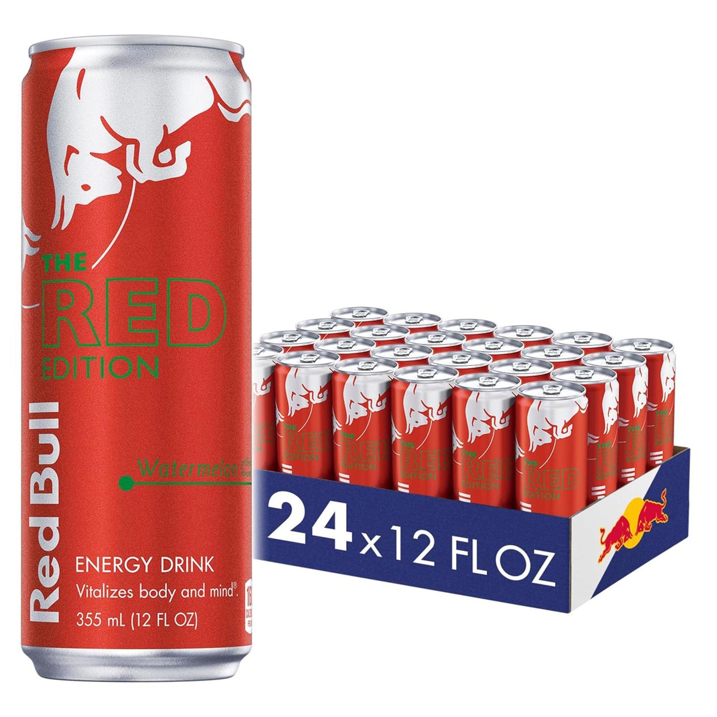 Red Bull Red Edition Energy Drink — 12 fl oz (355mL) × 24 Cans