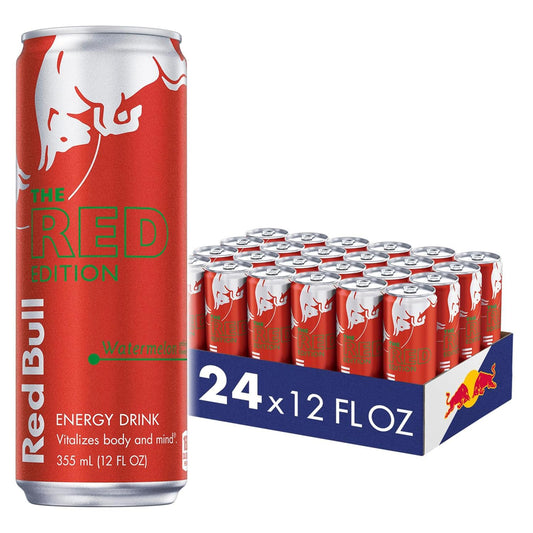 Red Bull 레드불 레드 에디션 에너지 드링크 — 355mL (12 fl oz) × 24캔