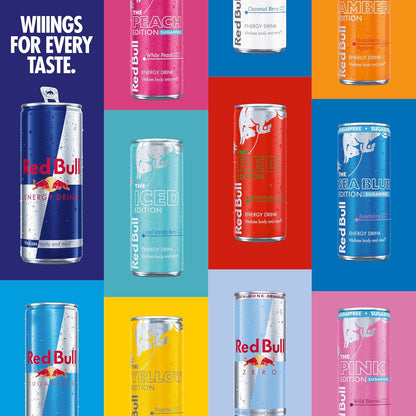 Red Bull Red Edition Energy Drink — 12 fl oz (355mL) × 24 Cans