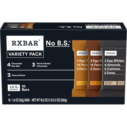 RXBAR 프로틴 바 — 52g (1.83 oz) × 10바