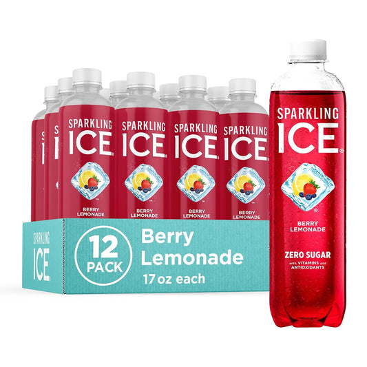 Sparkling Ice 스파클링 아이스 가향수 — 500mL (17 fl oz) × 12캔