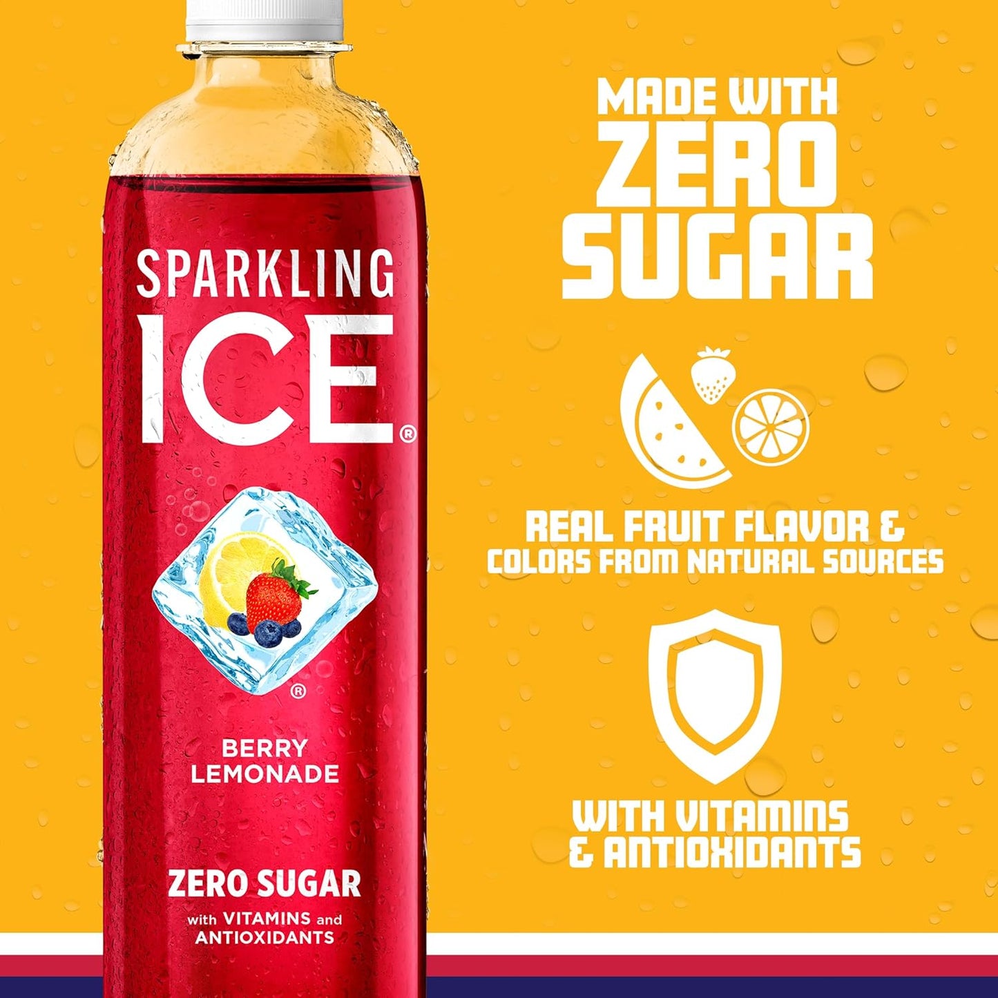 Sparkling Ice Flavored Water — 17 fl oz (500mL) × 12 Cans