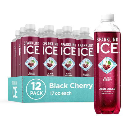Sparkling Ice Flavored Water — 17 fl oz (500mL) × 12 Cans