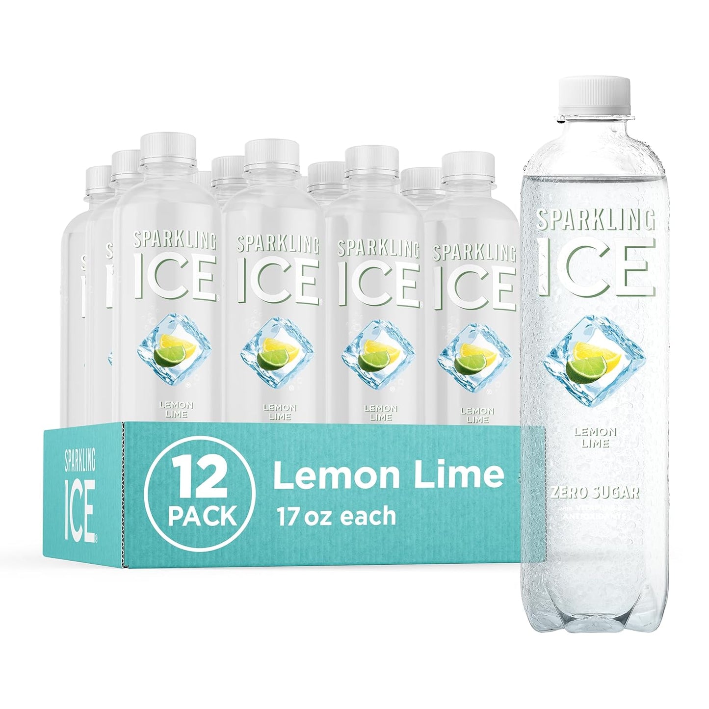 Sparkling Ice Flavored Water — 17 fl oz (500mL) × 12 Cans