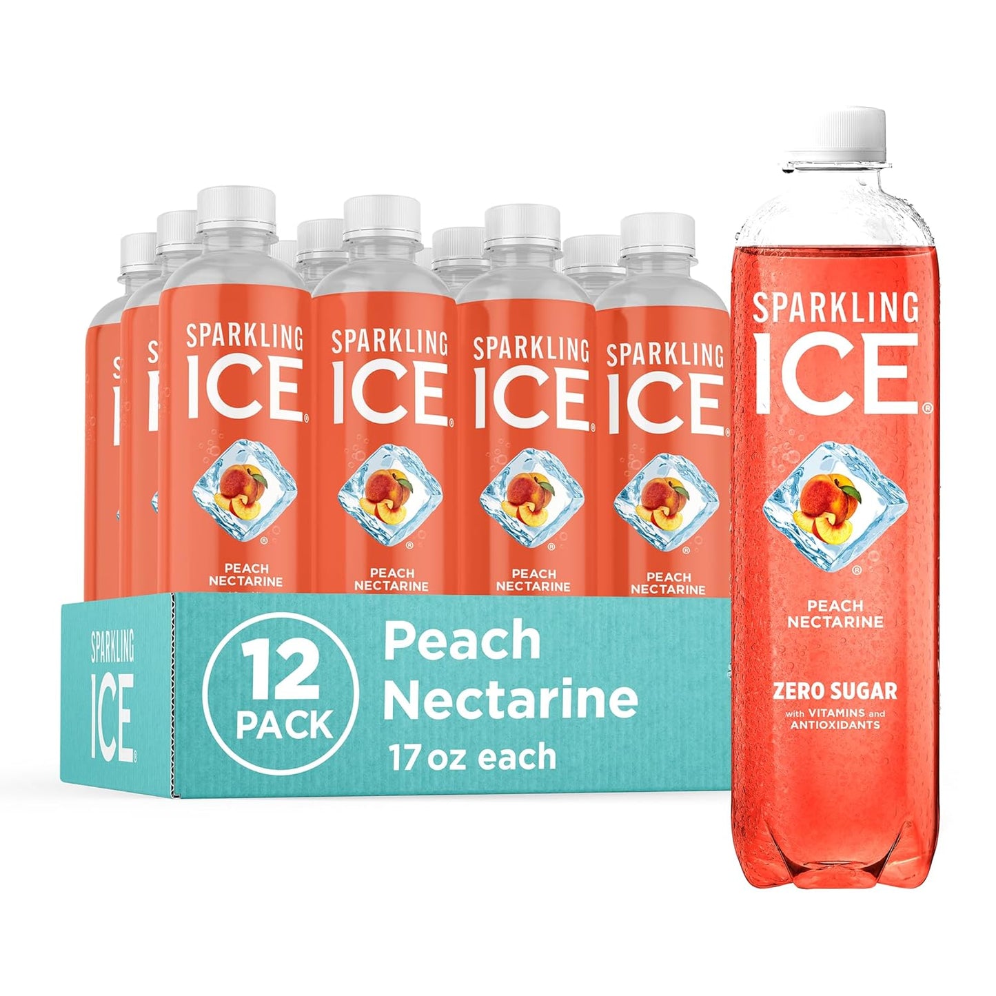 Sparkling Ice Flavored Water — 17 fl oz (500mL) × 12 Cans