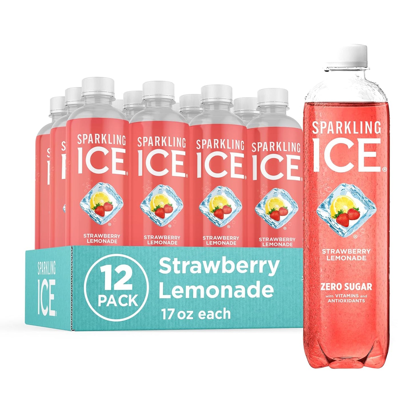 Sparkling Ice Flavored Water — 17 fl oz (500mL) × 12 Cans