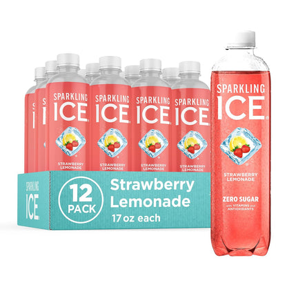 Sparkling Ice Flavored Water — 17 fl oz (500mL) × 12 Cans
