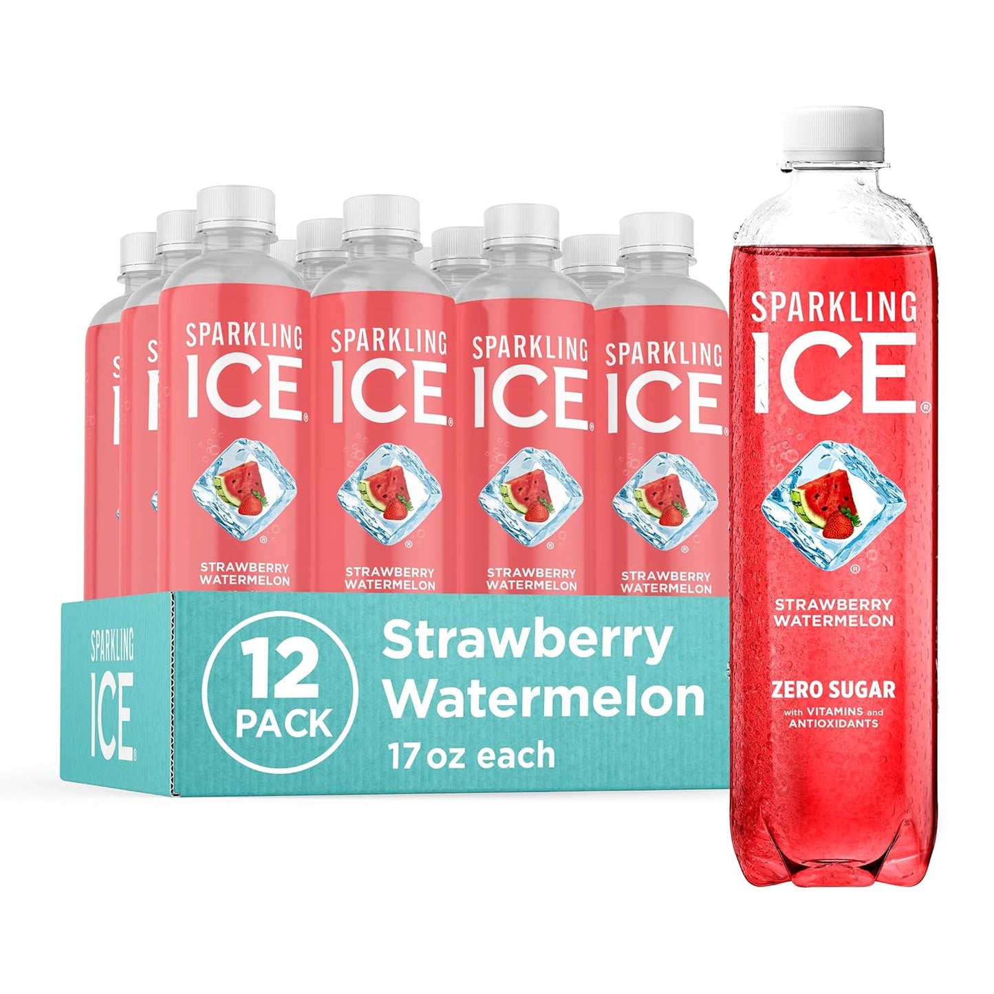 Sparkling Ice Flavored Water — 17 fl oz (500mL) × 12 Cans