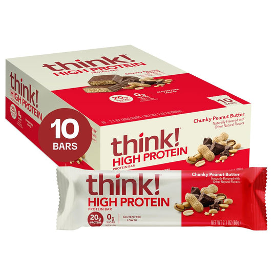 think! 프로틴 바 — 60g (2.1 oz) × 10바