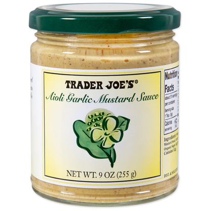 Trader Joe's Aioli Garlic Mustard Sauce - 9 oz
