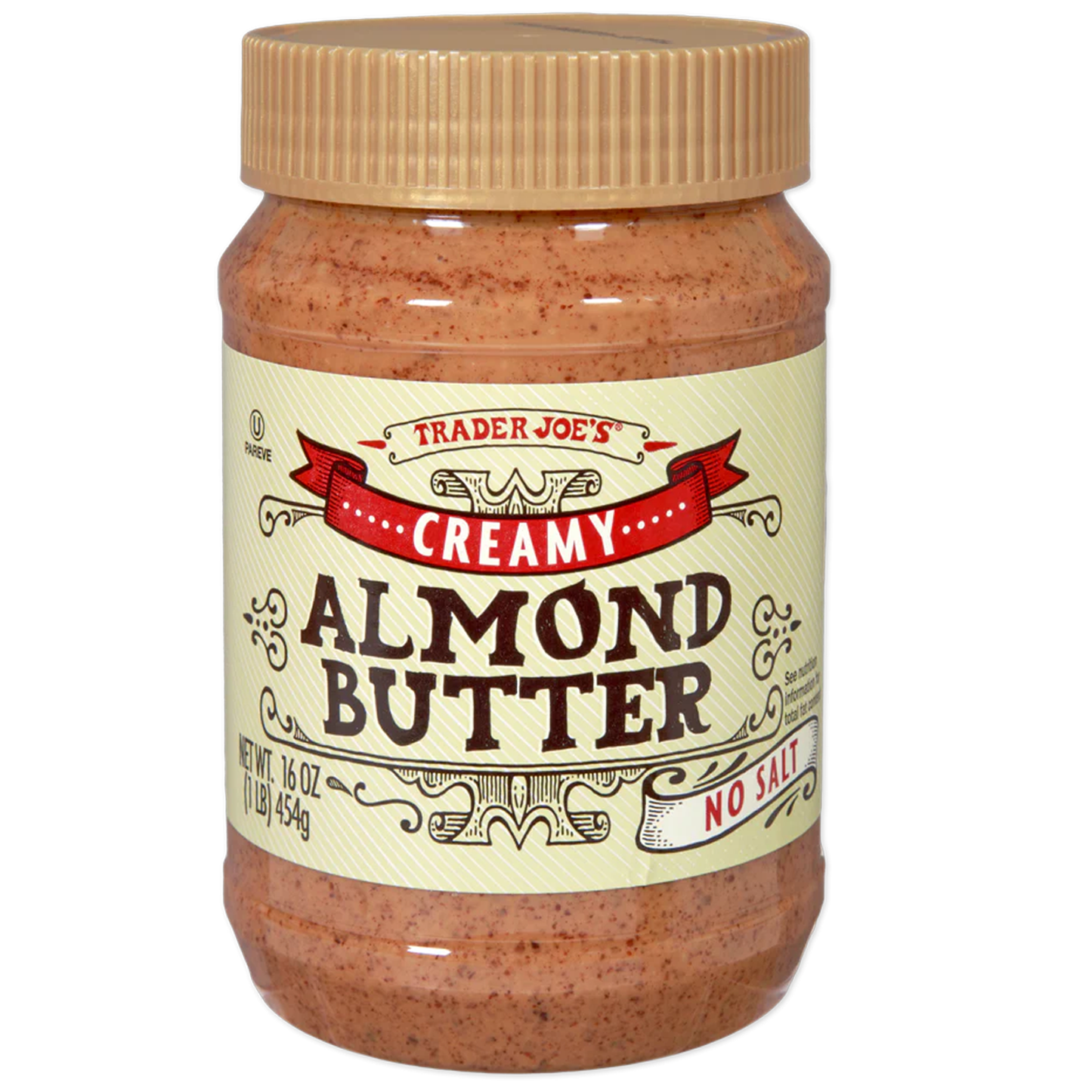 Trader Joe's 트레이더 조 아몬드버터 크리미 무염 - 16 oz