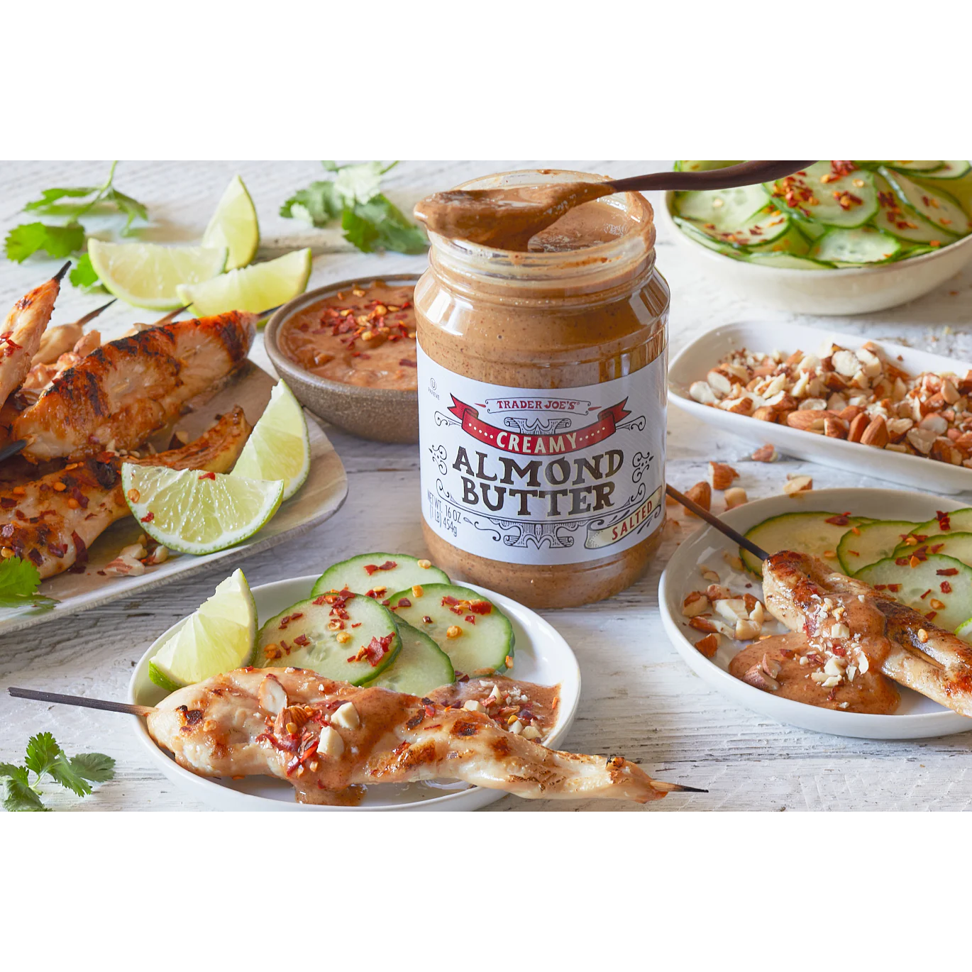 Trader Joe's Almond Butter Creamy Salted - 16 oz