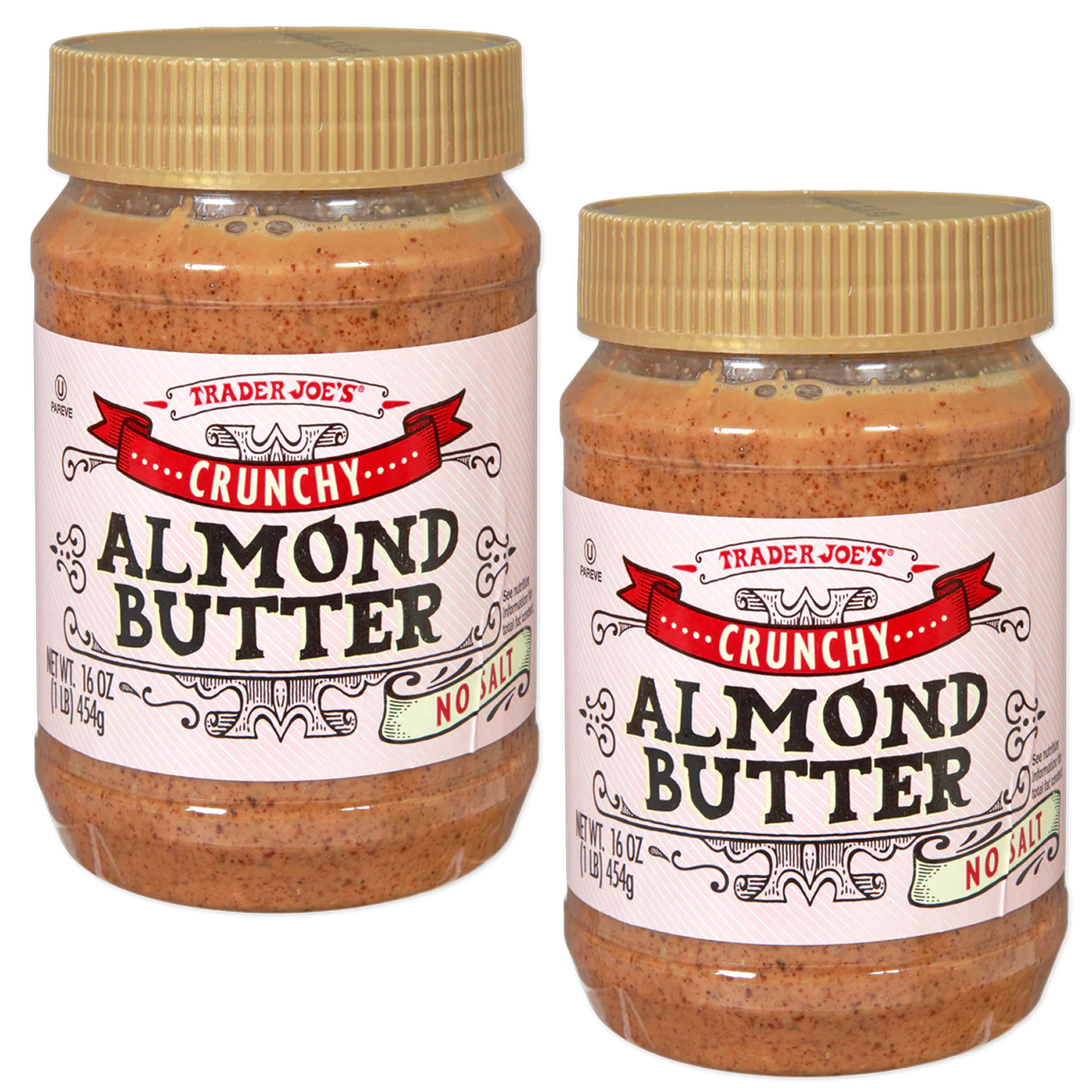 Trader Joe's 트레이더 조 아몬드버터 크런치 무염 - 16 oz