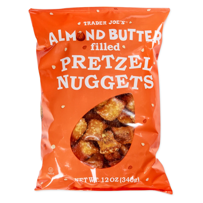 Trader Joe's Almond Butter Filled Pretzel Nuggets — Peanut-Free Snack