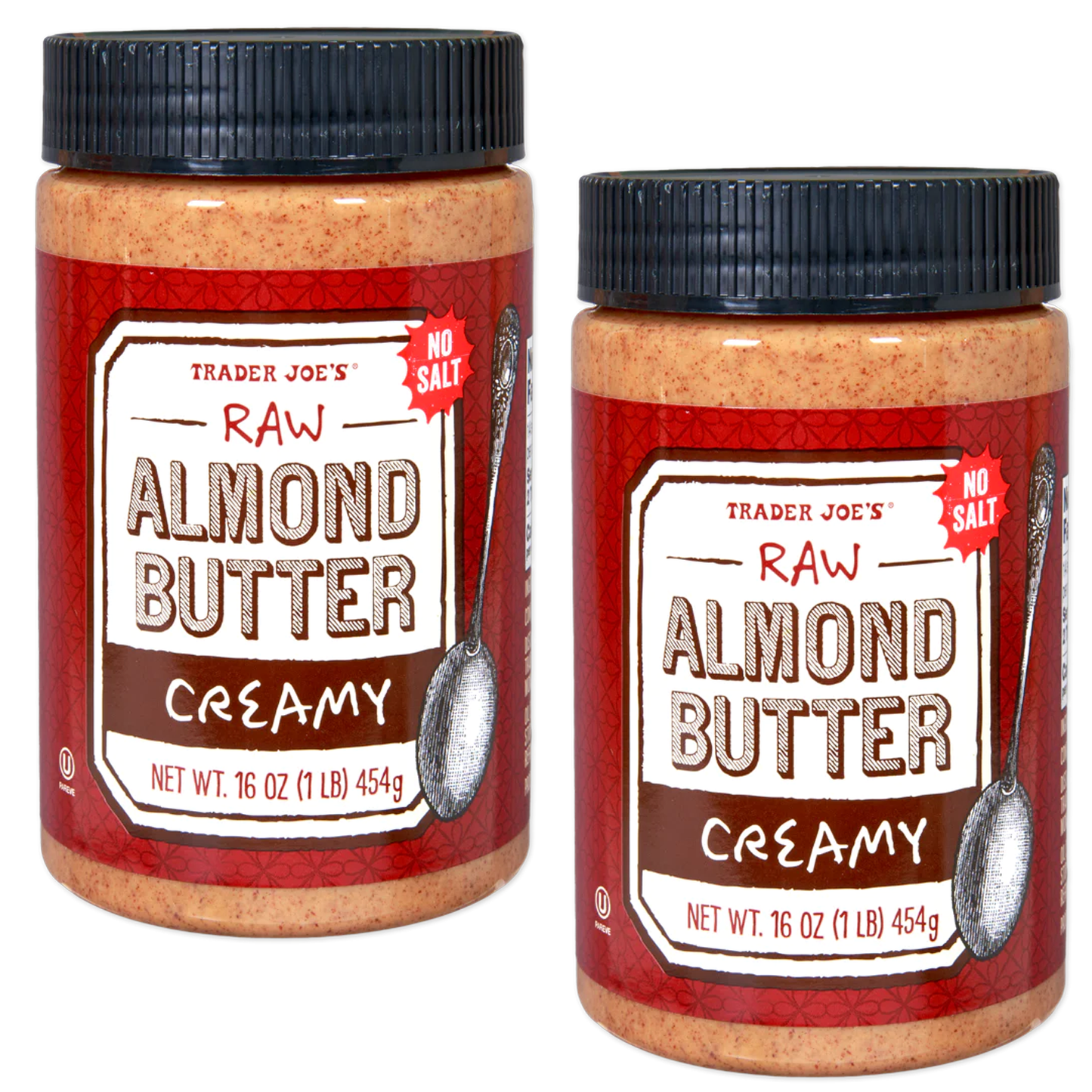 Trader Joe's Almond Butter Raw Creamy No Salt - 16 oz