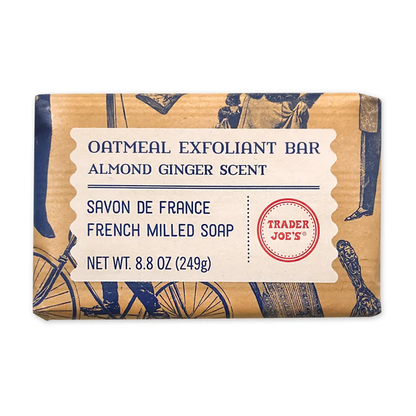 Trader Joe's Almond Ginger Scent Oatmeal Exfoliant Bar — Oatmeal Exfoliant (249 g)