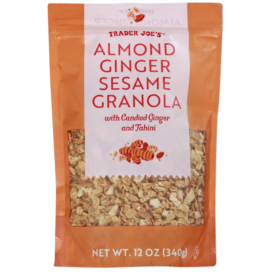 Trader Joe's Almond Ginger Sesame Granola - 12 oz