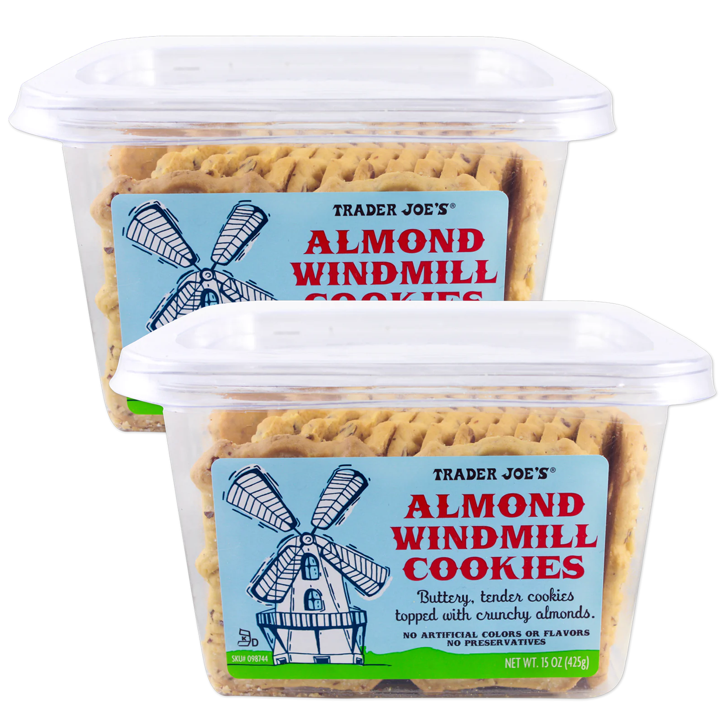Trader Joe's Almond Windmill Cookies - 15 oz