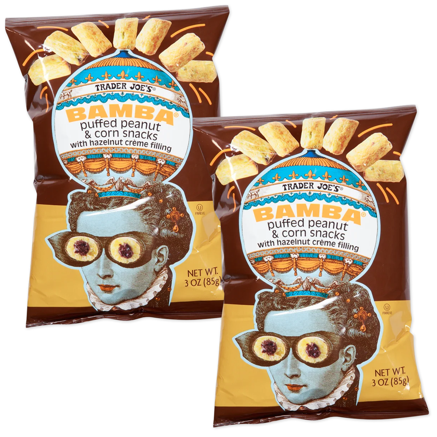 Trader Joe's Bamba with Hazelnut Creme Filling - 3 oz