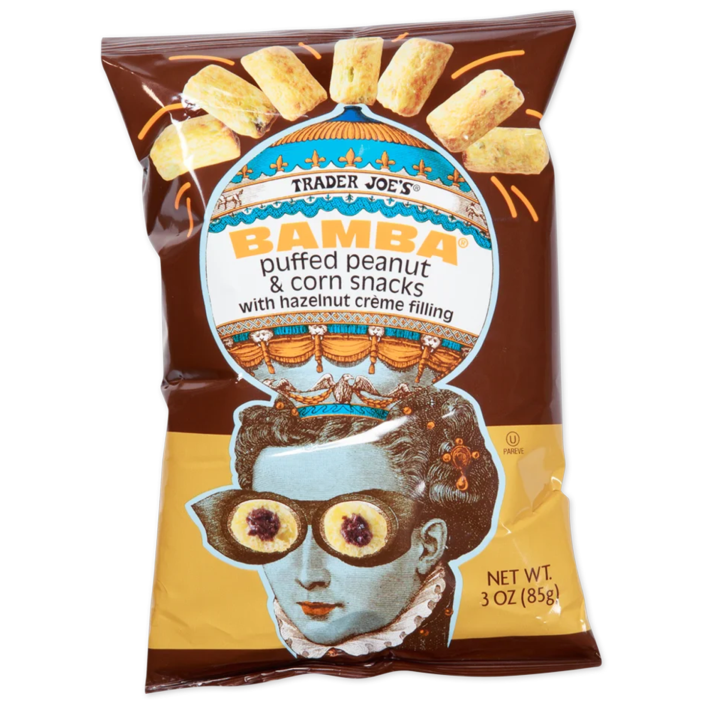Trader Joe's Bamba with Hazelnut Creme Filling - 3 oz