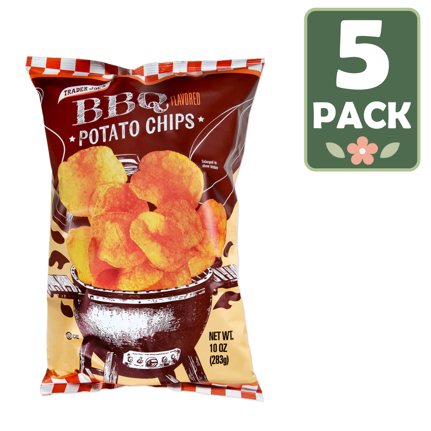 Trader Joe's 트레이더 조 BBQ 포테이토 칩 - 10 oz