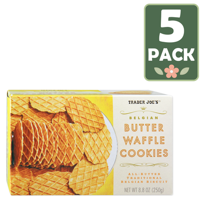 Trader Joe's Belgian Butter Waffle Cookies - 8.8 oz