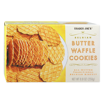 Trader Joe's Belgian Butter Waffle Cookies - 8.8 oz