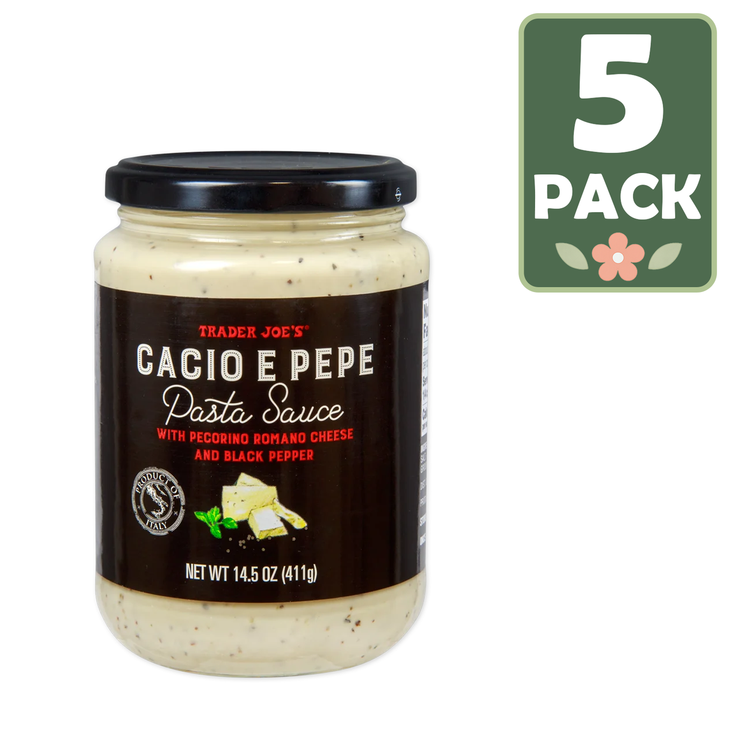 Trader Joe's 트레이더 조 카치오 에 페페 파스타 소스 - 14.5 oz