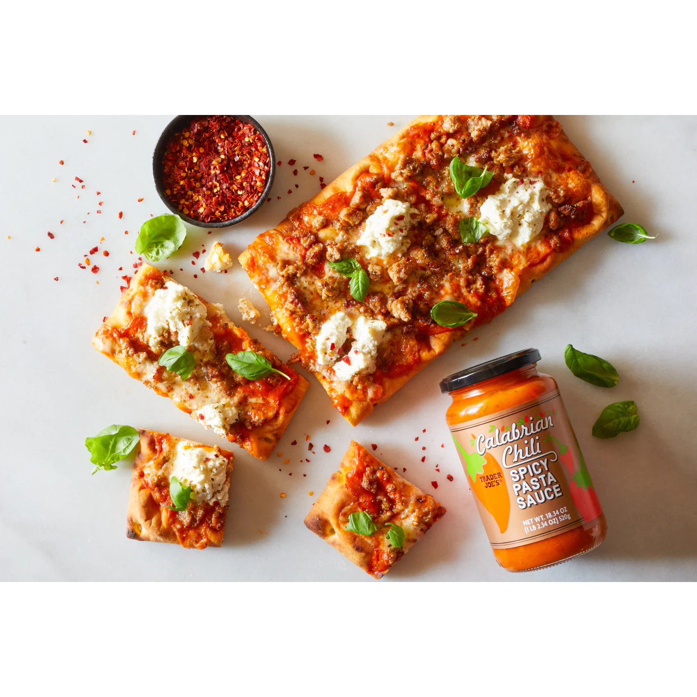 Trader Joe's 트레이더 조 칼라브리안 칠리 스파이시 파스타 소스 - 18.34 oz