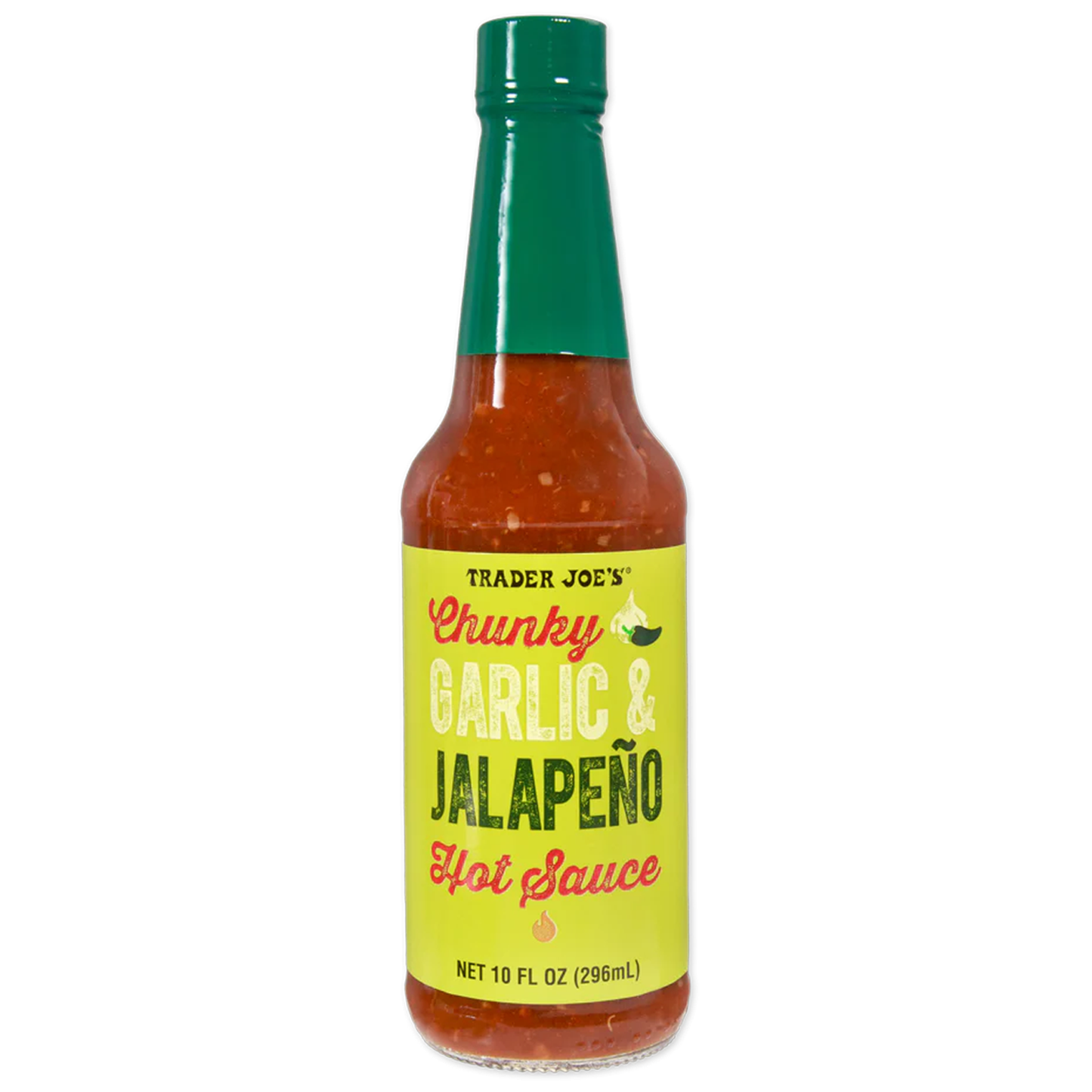 Trader Joe's 트레이더 조 청키 갈릭 할라피뇨 핫소스 - 10 oz