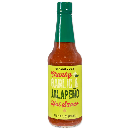 Trader Joe's 트레이더 조 청키 갈릭 할라피뇨 핫소스 - 10 oz