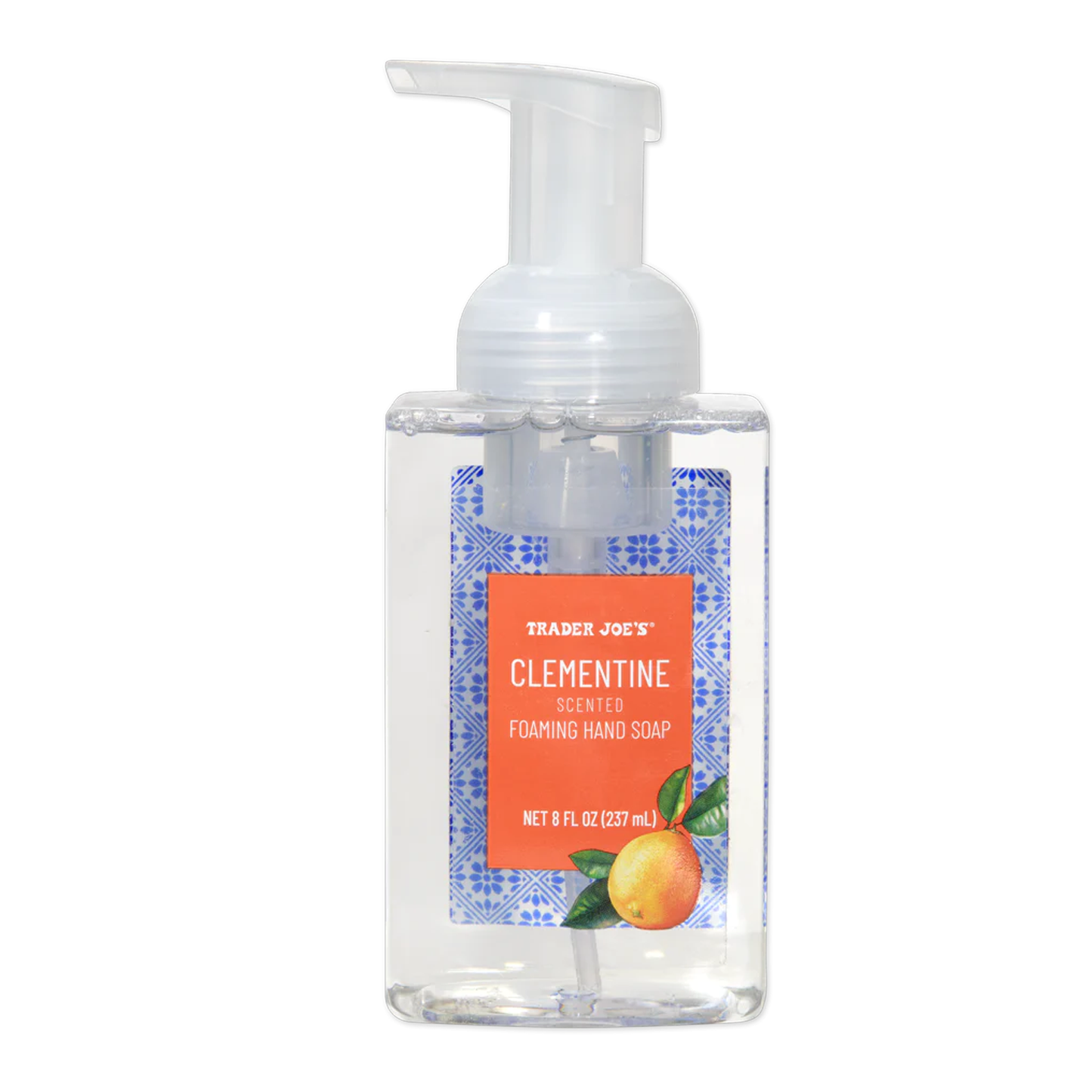 Trader Joe's Clementine Scented Foaming Hand Soap — Citrus Foaming (236 mL)