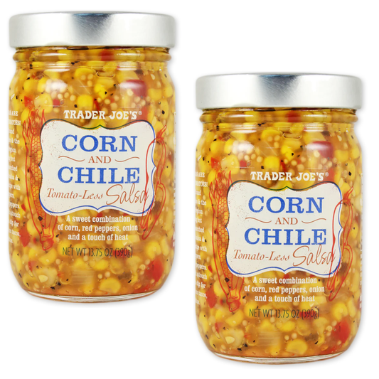 Trader Joe's 트레이더 조 콘 칠리 살사 (토마토 무첨가) - 13.75 oz