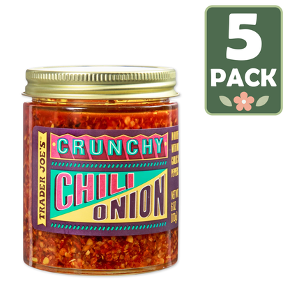 Trader Joe's 트레이더 조 크런치 칠리 어니언 - 6 oz
