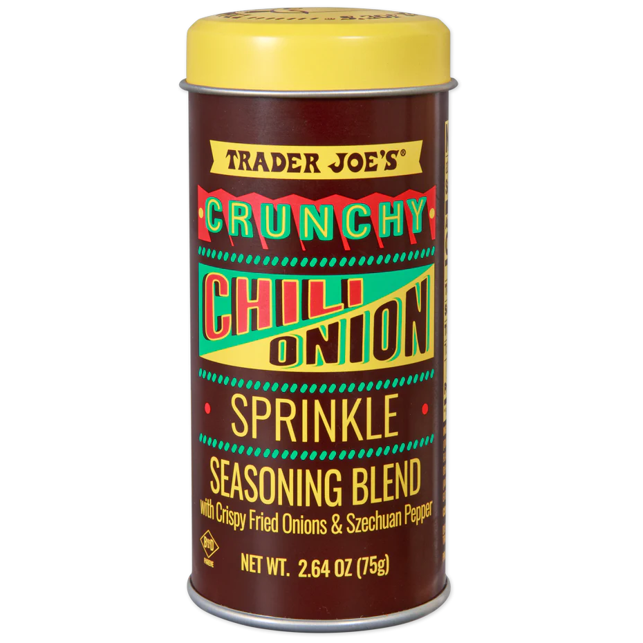 Trader Joe's Crunchy Chili Onion Sprinkle Seasoning Blend - 2.64 oz