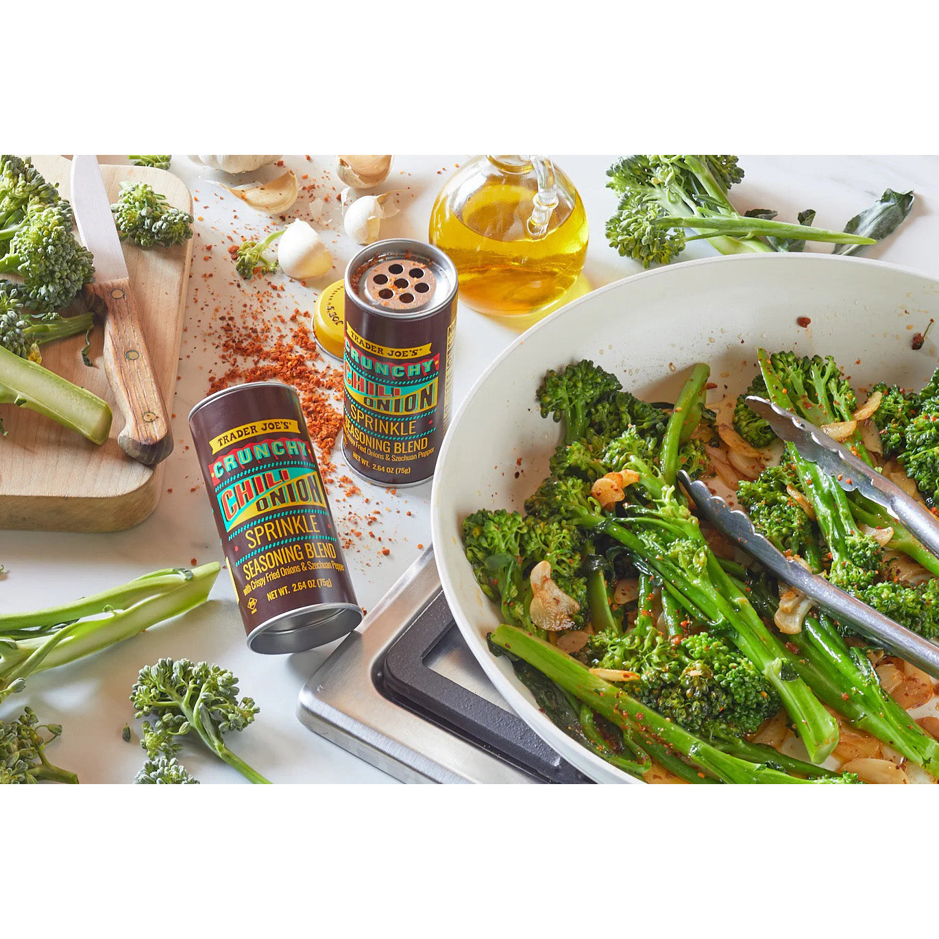 Trader Joe's Crunchy Chili Onion Sprinkle Seasoning Blend - 2.64 oz