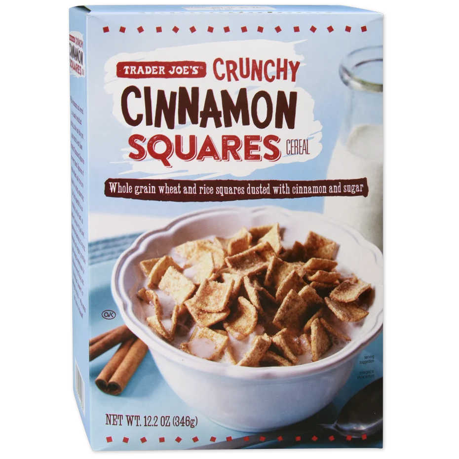 Trader Joe's Crunchy Cinnamon Squares - 12.2 oz