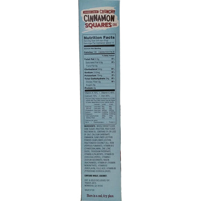 Trader Joe's Crunchy Cinnamon Squares - 12.2 oz