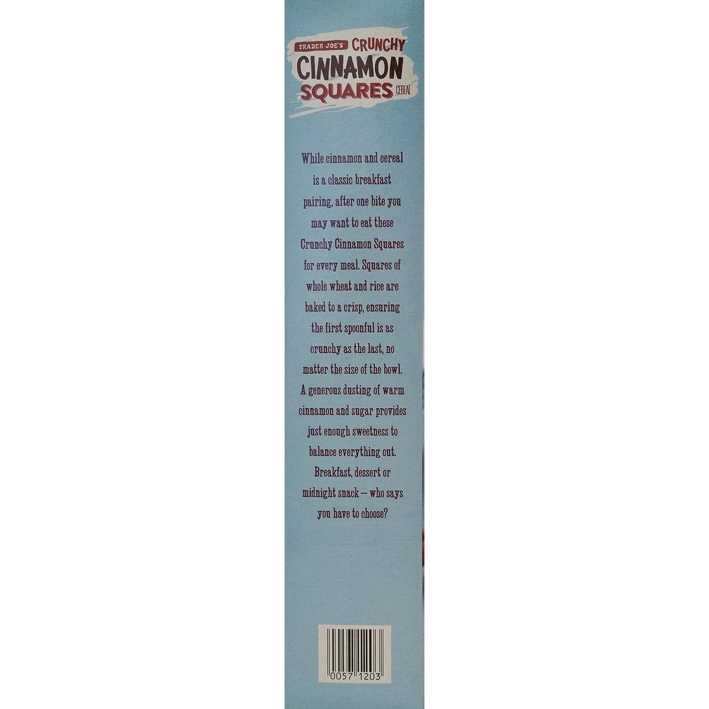 Trader Joe's Crunchy Cinnamon Squares - 12.2 oz