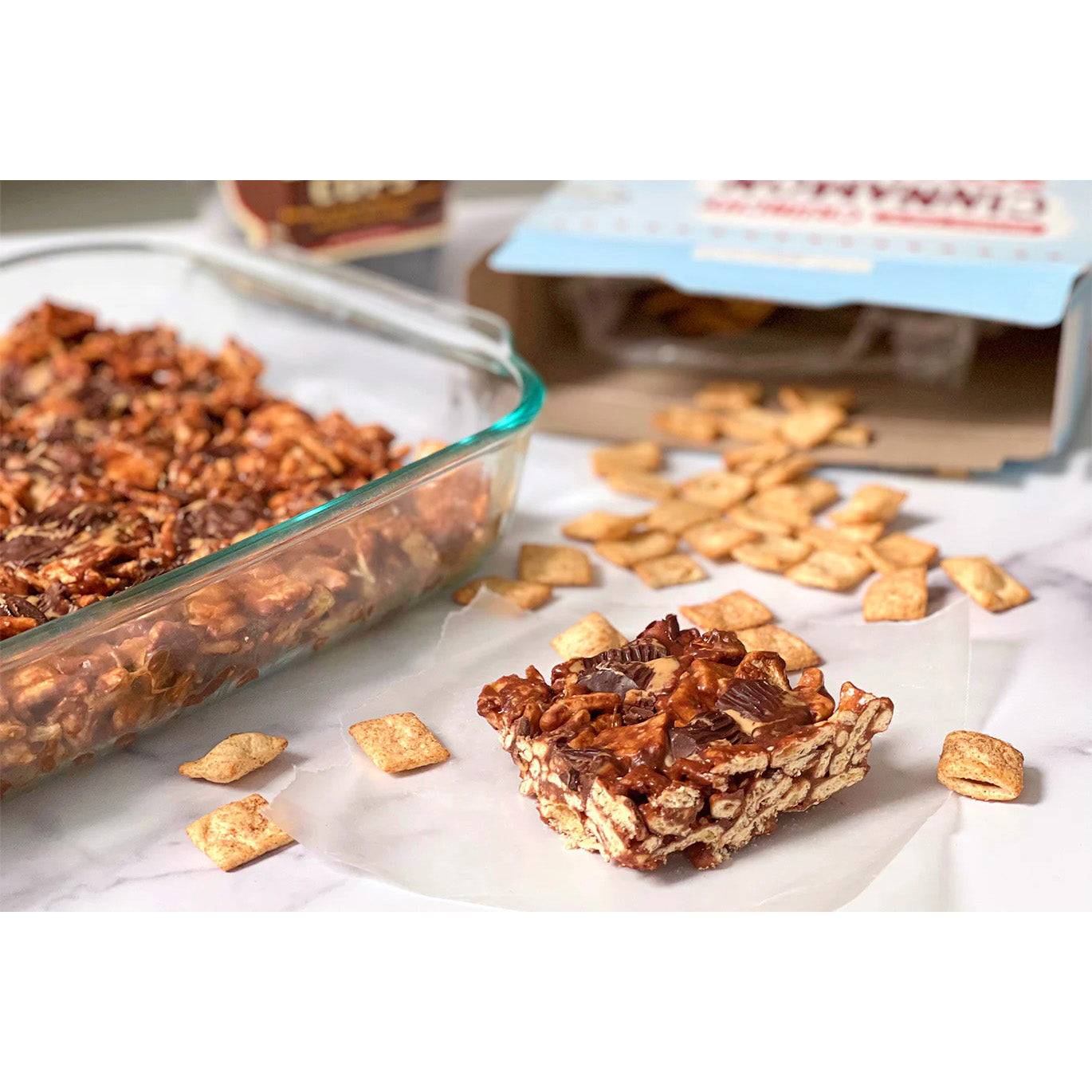 Trader Joe's Crunchy Cinnamon Squares - 12.2 oz