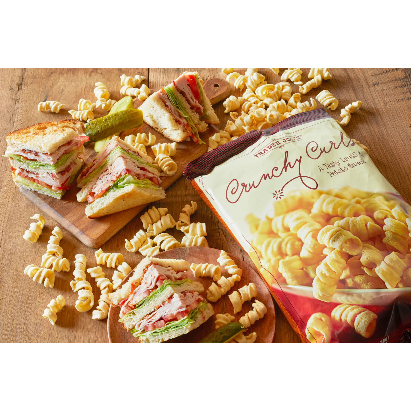 Trader Joe's Crunchy Curls - 6 oz