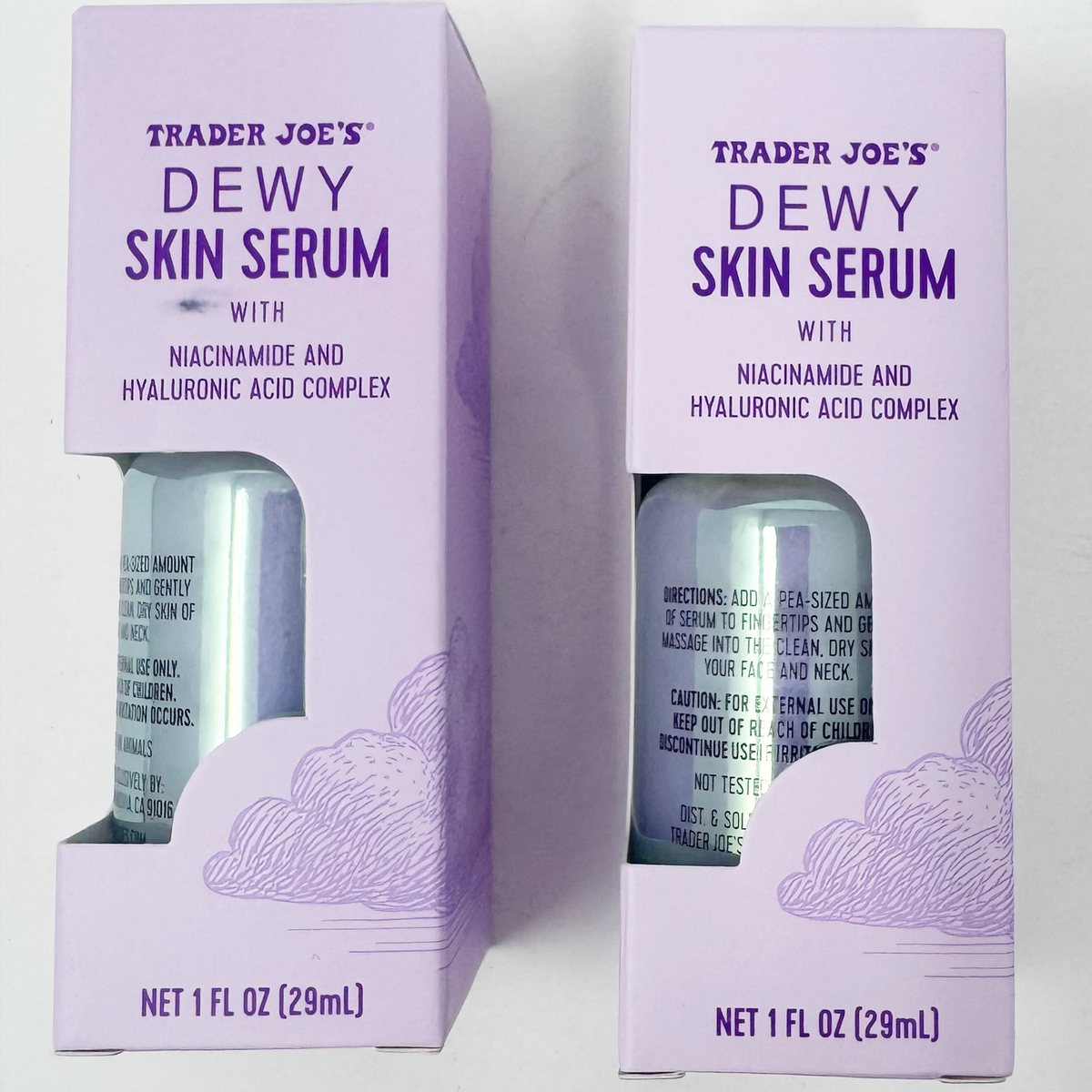 Trader Joe's 트레이더 조 듀이 스킨 세럼 — 글래스 스킨 글로우 (29 mL)