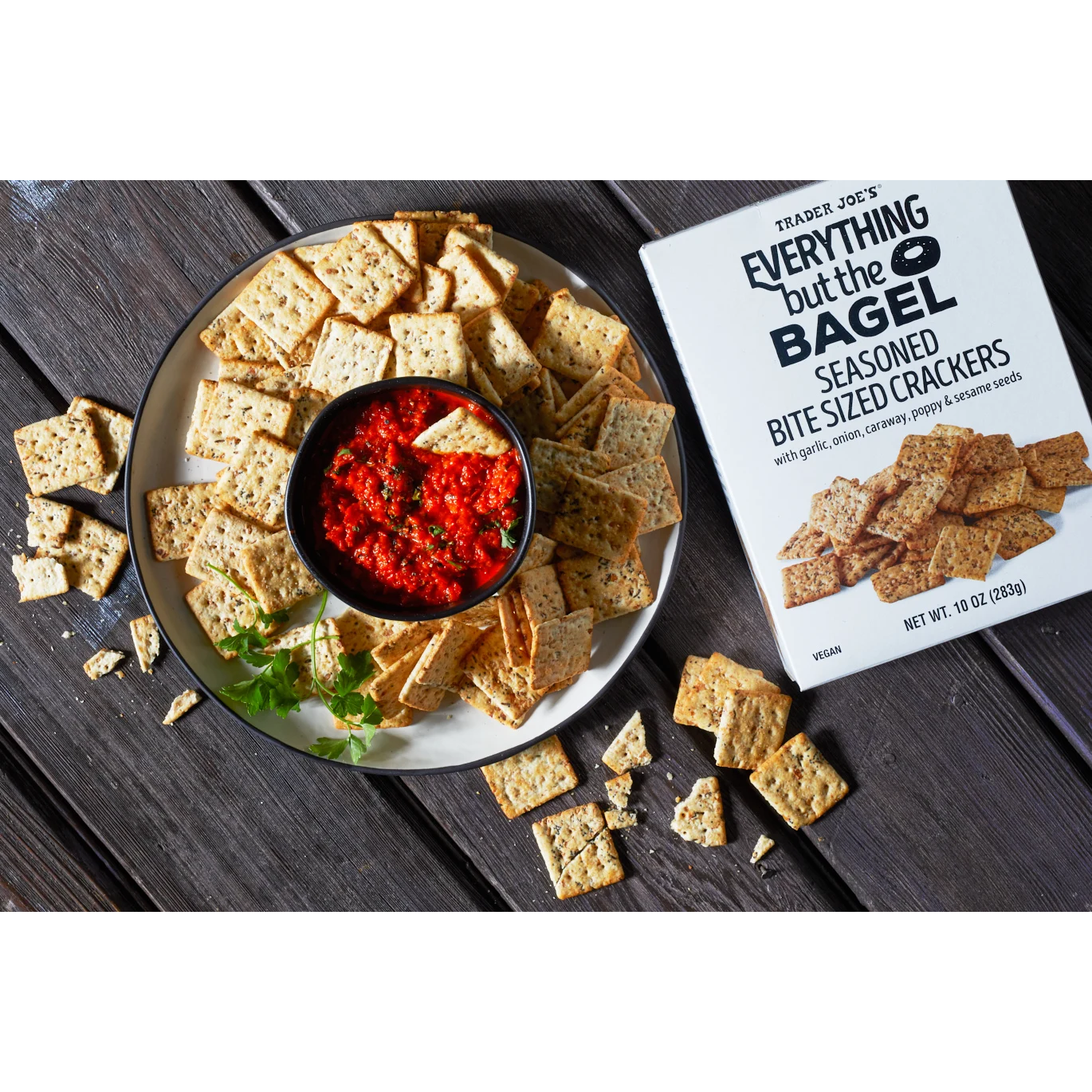 Trader Joe's 트레이더 조 에브리띵 벗 더 베이글 크래커 - 10 oz