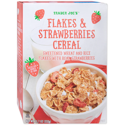 Trader Joe's Flakes & Strawberries Cereal - 11.7 oz