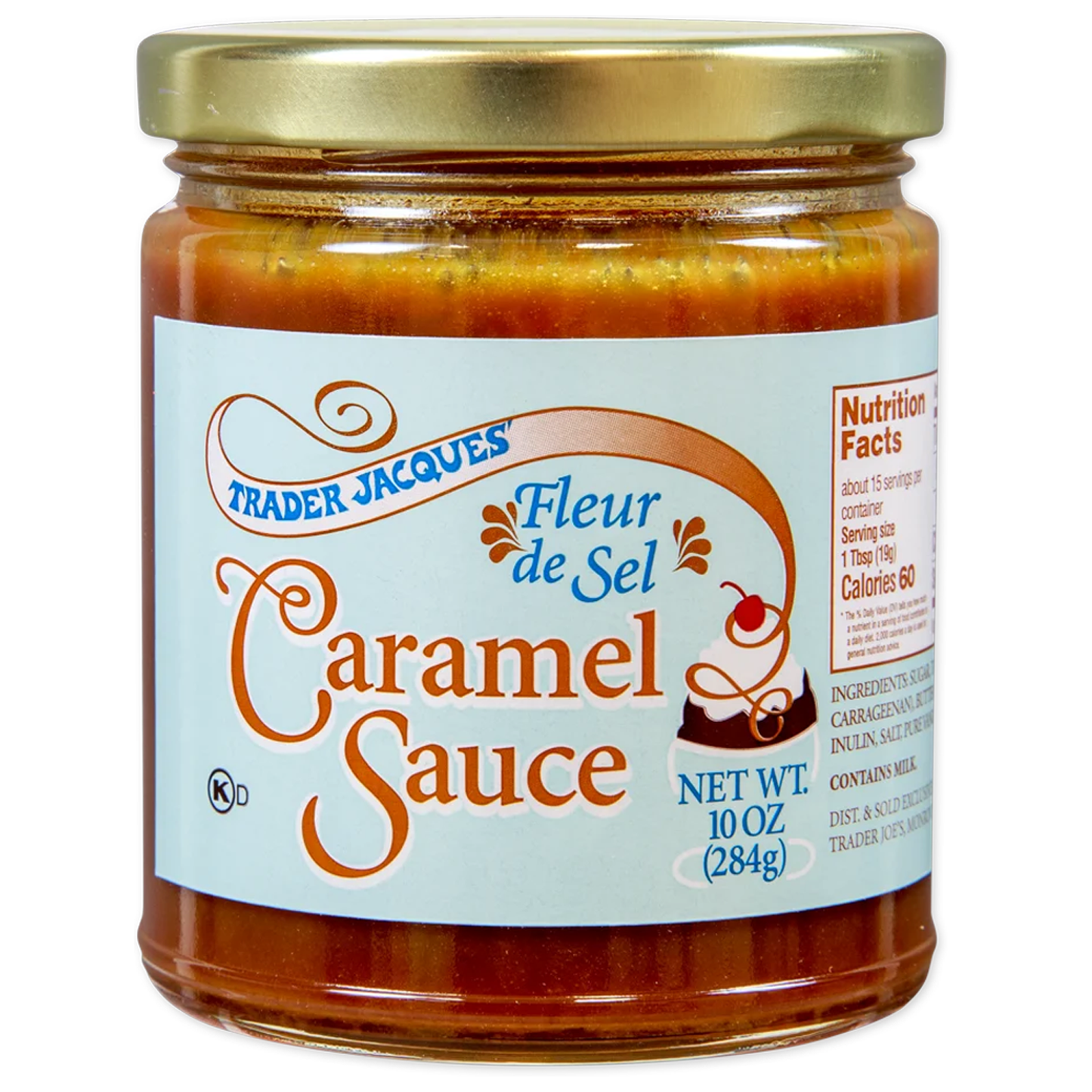 Trader Joe's 트레이더 조 플뢰르 드 셀 카라멜 소스 - 10 oz